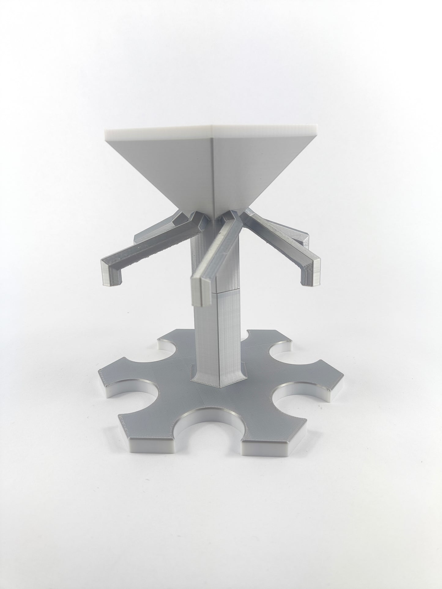 Shotausgießer / Getränkeverteiler Silber